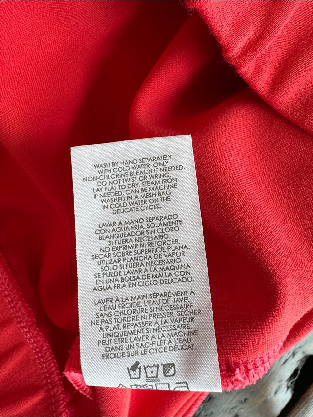 CAbi Red/Orange Button-Front Sleeveless One-Piece Romper Size S - Picture 5 of 6
